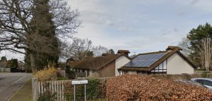Street view of the property